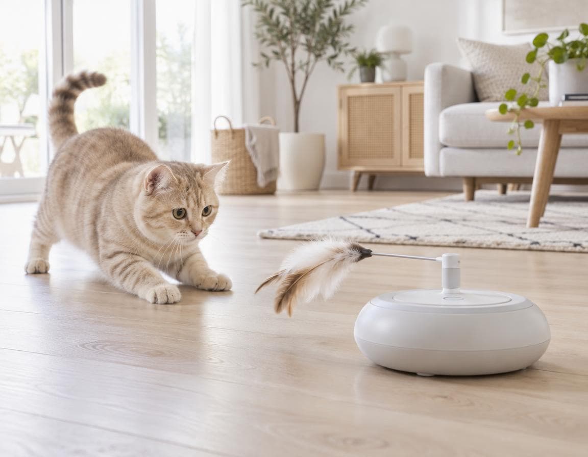 Du betrachtest gerade Automatisches Katzenspielzeug