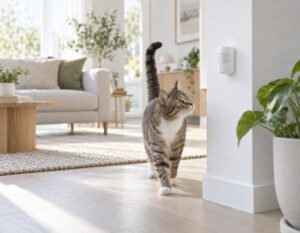 Mehr über den Artikel erfahren Bewegungsmelder für Katze