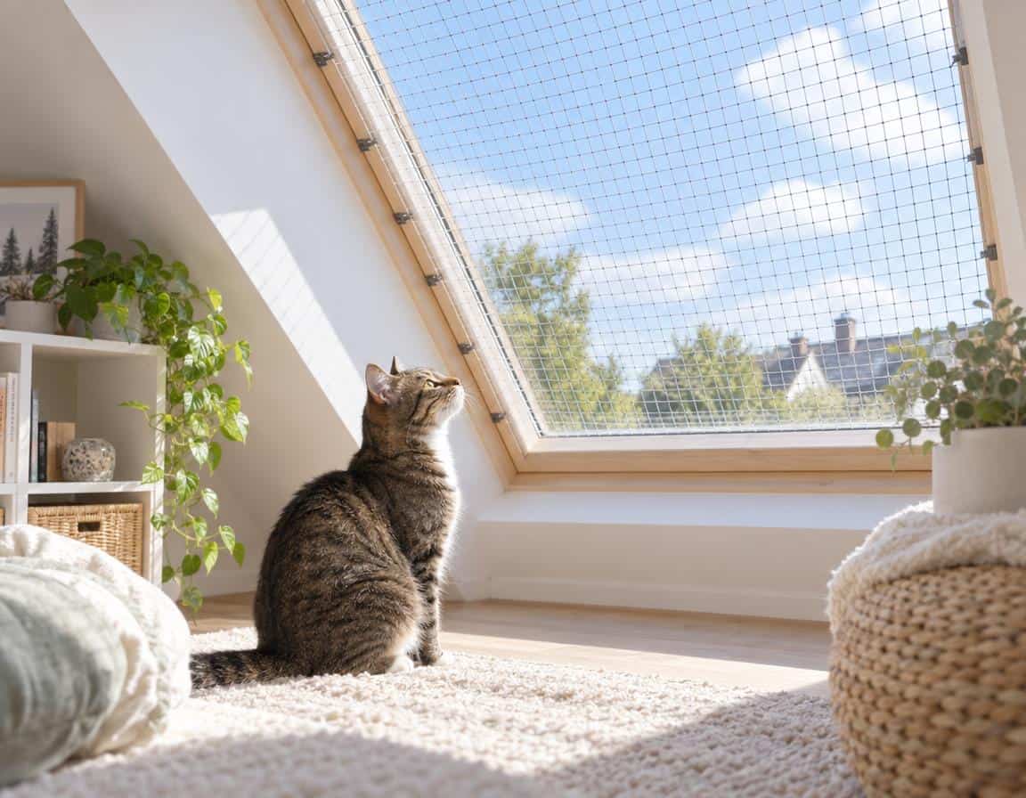 Du betrachtest gerade Dachfenster katzensicher