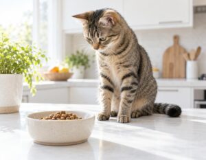 Mehr über den Artikel erfahren Diät Trockenfutter Katze