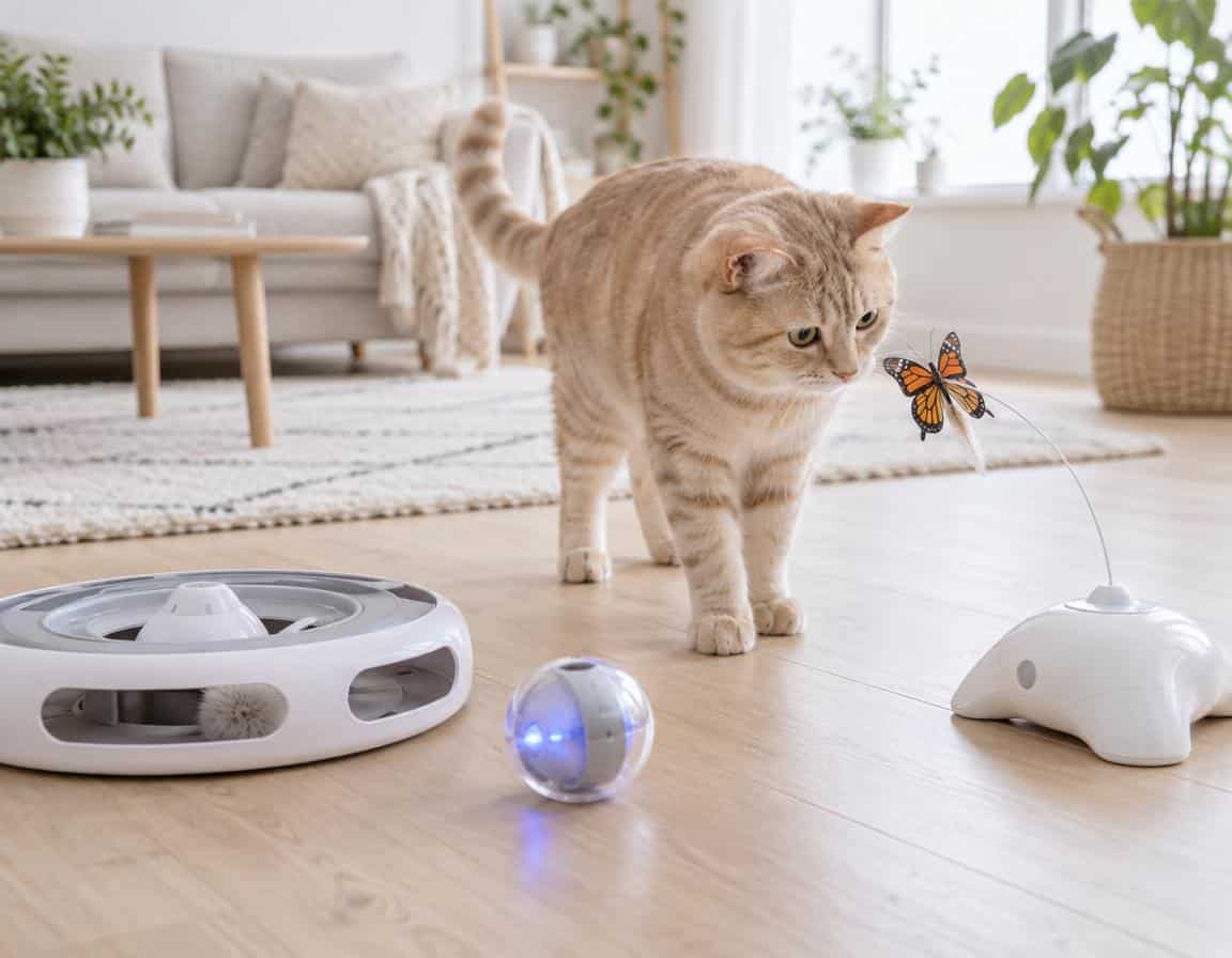 Du betrachtest gerade Elektrisches Katzenspielzeug