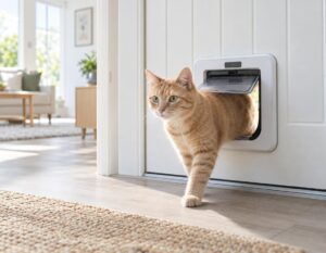 Mehr über den Artikel erfahren Elektronische Katzenklappe