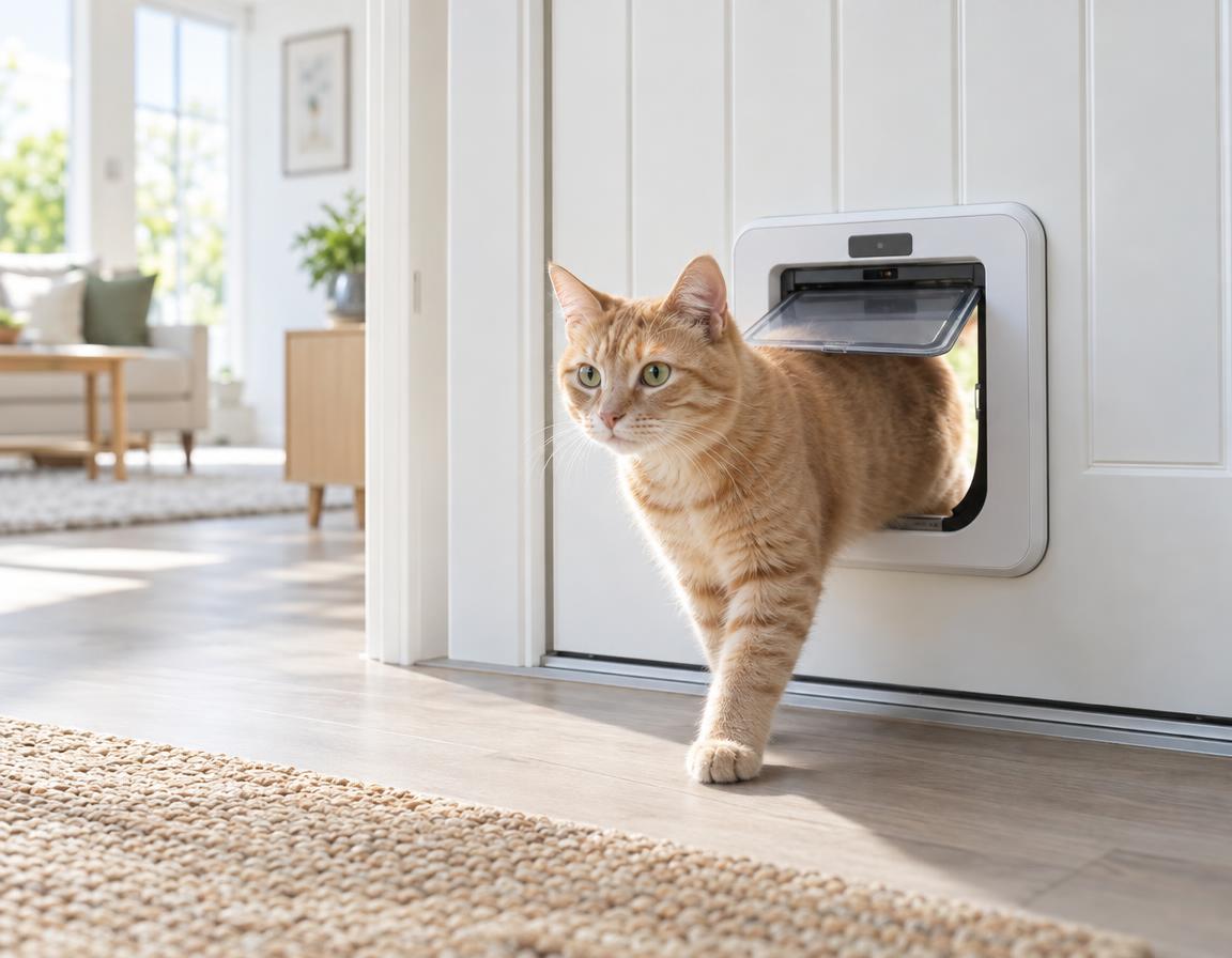 Du betrachtest gerade Elektronische Katzenklappe