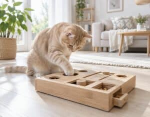 Mehr über den Artikel erfahren Fummelbrett für Katzen