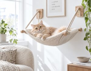 Mehr über den Artikel erfahren Hängesessel für Katze