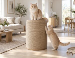 Mehr über den Artikel erfahren Katzen Kratztonne XXL