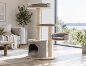 Mehr über den Artikel erfahren Katzenbaum modern