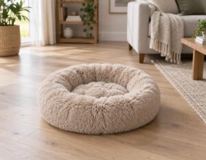 Mehr über den Artikel erfahren Katzenbett Beige