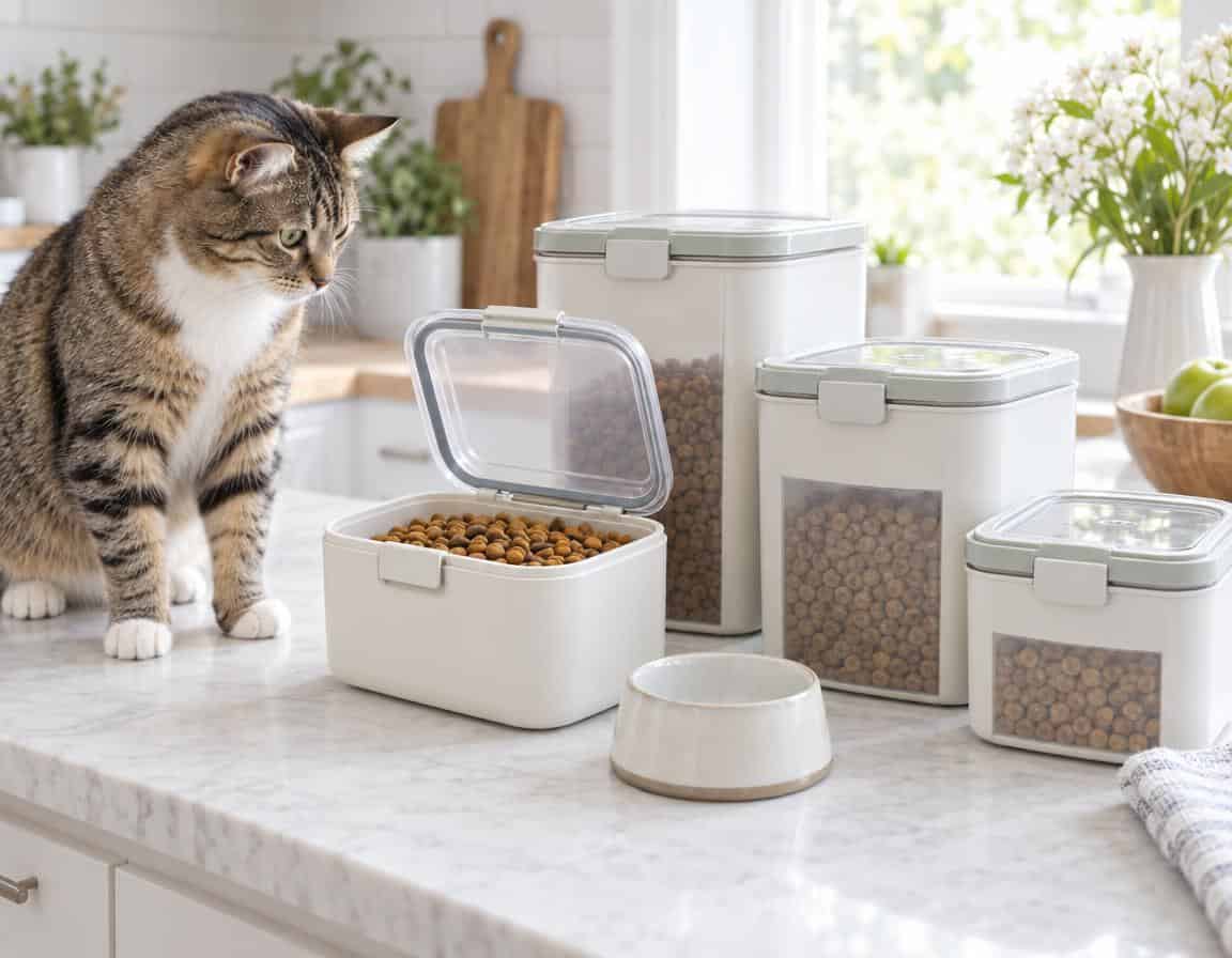 Du betrachtest gerade Katzenfutter Aufbewahrung