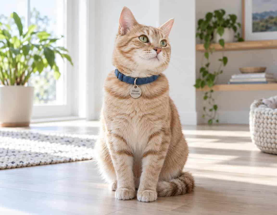 Du betrachtest gerade Katzenhalsband mit Adresse