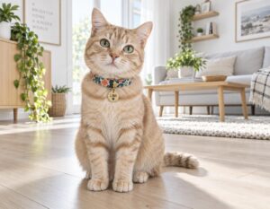 Mehr über den Artikel erfahren Katzenhalsband mit Namen