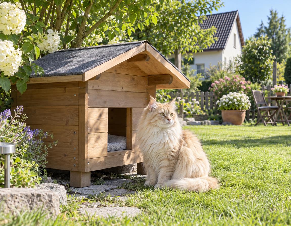 Du betrachtest gerade Katzenhaus für Draußen