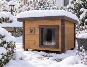 Mehr über den Artikel erfahren Katzenhaus outdoor winterfest isoliert