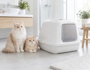 Mehr über den Artikel erfahren Katzenklo für 2 Katzen