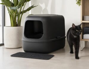 Mehr über den Artikel erfahren Katzenklo Schwarz