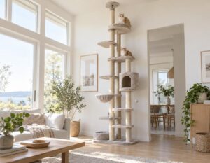 Mehr über den Artikel erfahren Katzenkratzbaum Deckenhoch
