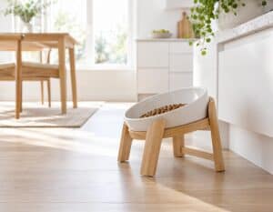 Mehr über den Artikel erfahren Katzennapf ergonomisch