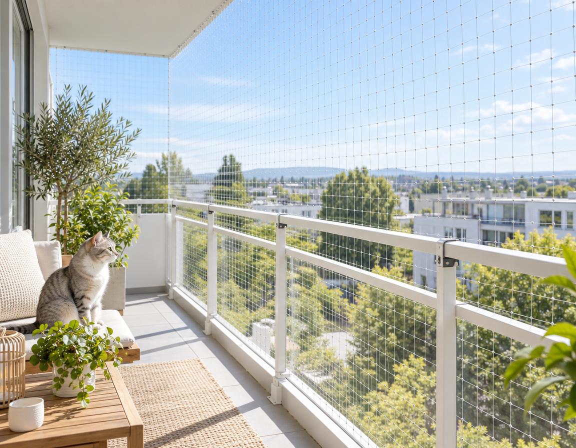Du betrachtest gerade Katzennetz für Balkon ohne Bohren