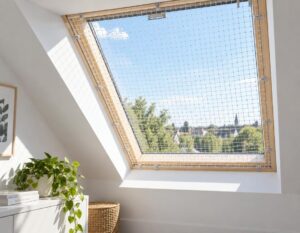 Mehr über den Artikel erfahren Katzennetz für Dachfenster