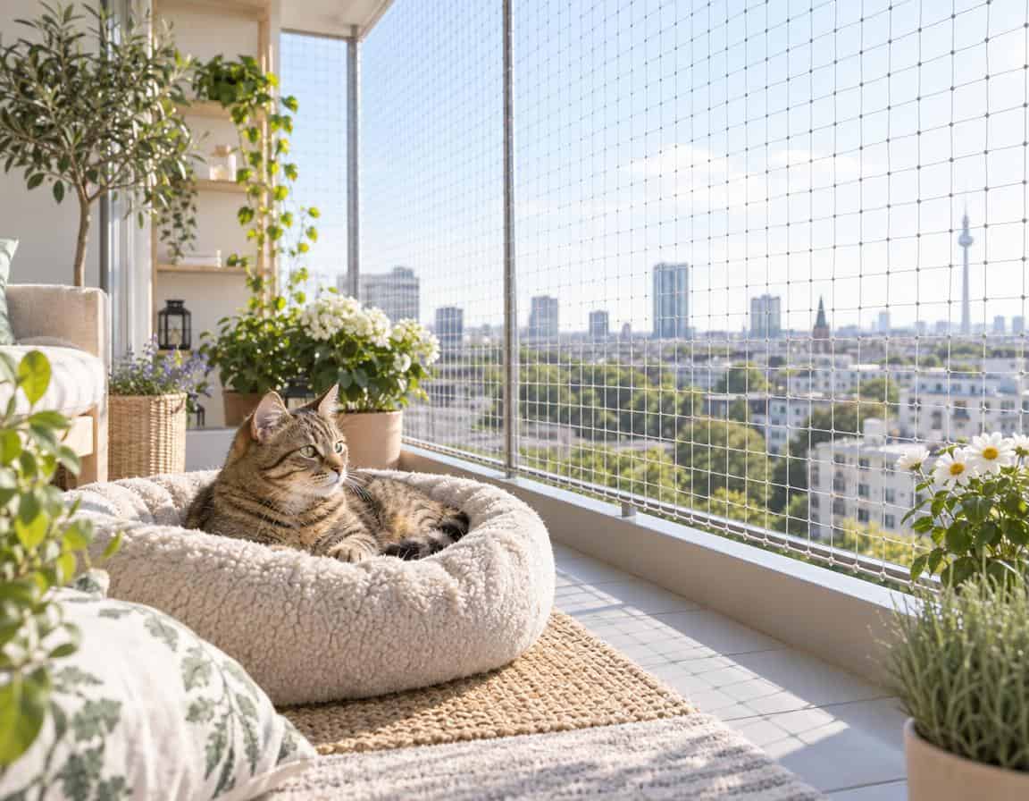 Du betrachtest gerade Katzennetz für den Balkon