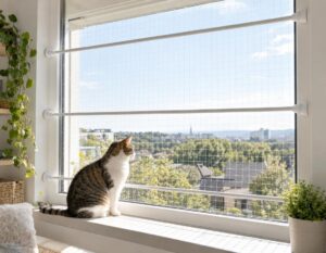 Mehr über den Artikel erfahren Katzennetz Spannstangen