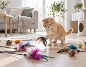Mehr über den Artikel erfahren Katzenspielzeug Feder