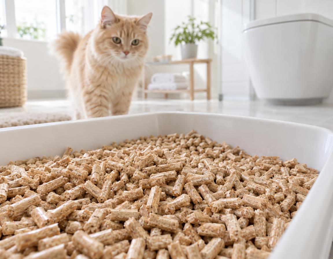 Du betrachtest gerade Katzenstreu nicht klumpend