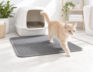 Mehr über den Artikel erfahren Katzentoilette Vorleger