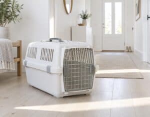 Mehr über den Artikel erfahren Katzentransportbox aus Kunststoff