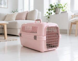 Mehr über den Artikel erfahren Katzentransportbox Rosa