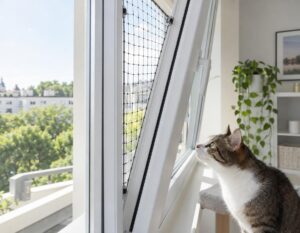 Mehr über den Artikel erfahren Kippfensterschutz für Katzen