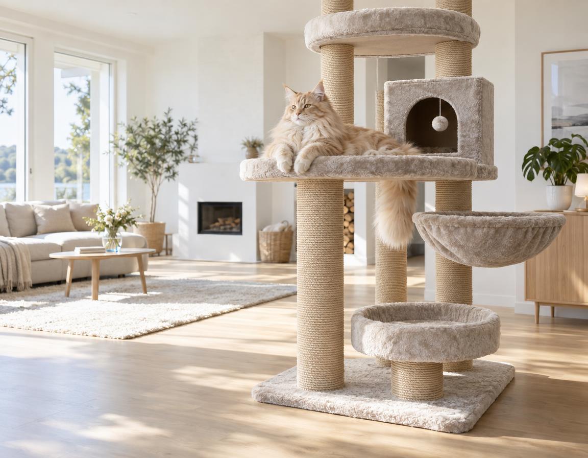 Du betrachtest gerade Kratzbaum für große Katzen