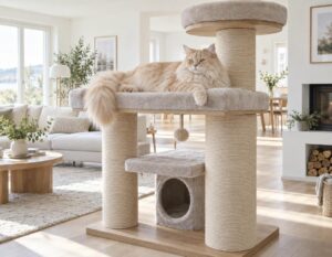 Mehr über den Artikel erfahren Kratzbaum für schwere Katzen