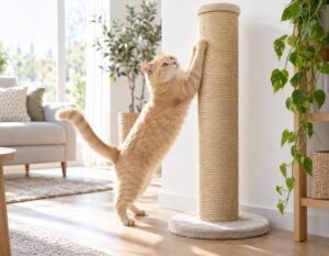 Mehr über den Artikel erfahren Kratzsäule für Katzen