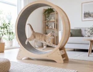 Mehr über den Artikel erfahren Laufrad für Katzen