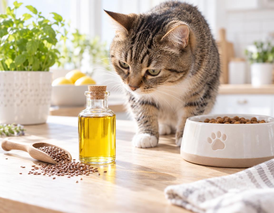 Du betrachtest gerade Leinöl für Katzen