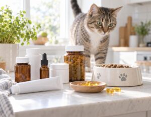Mehr über den Artikel erfahren Nahrungsergänzungsmittel für Katzen