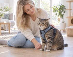 Mehr über den Artikel erfahren Panikgeschirr Katze