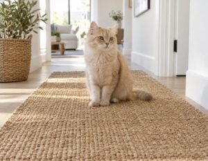 Mehr über den Artikel erfahren Sisalteppich für Katzen