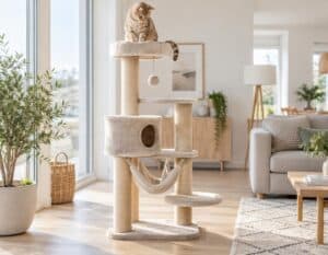 Mehr über den Artikel erfahren Spielturm für Katzen