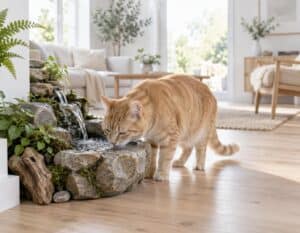 Mehr über den Artikel erfahren Wasserbrunnen für Katzen
