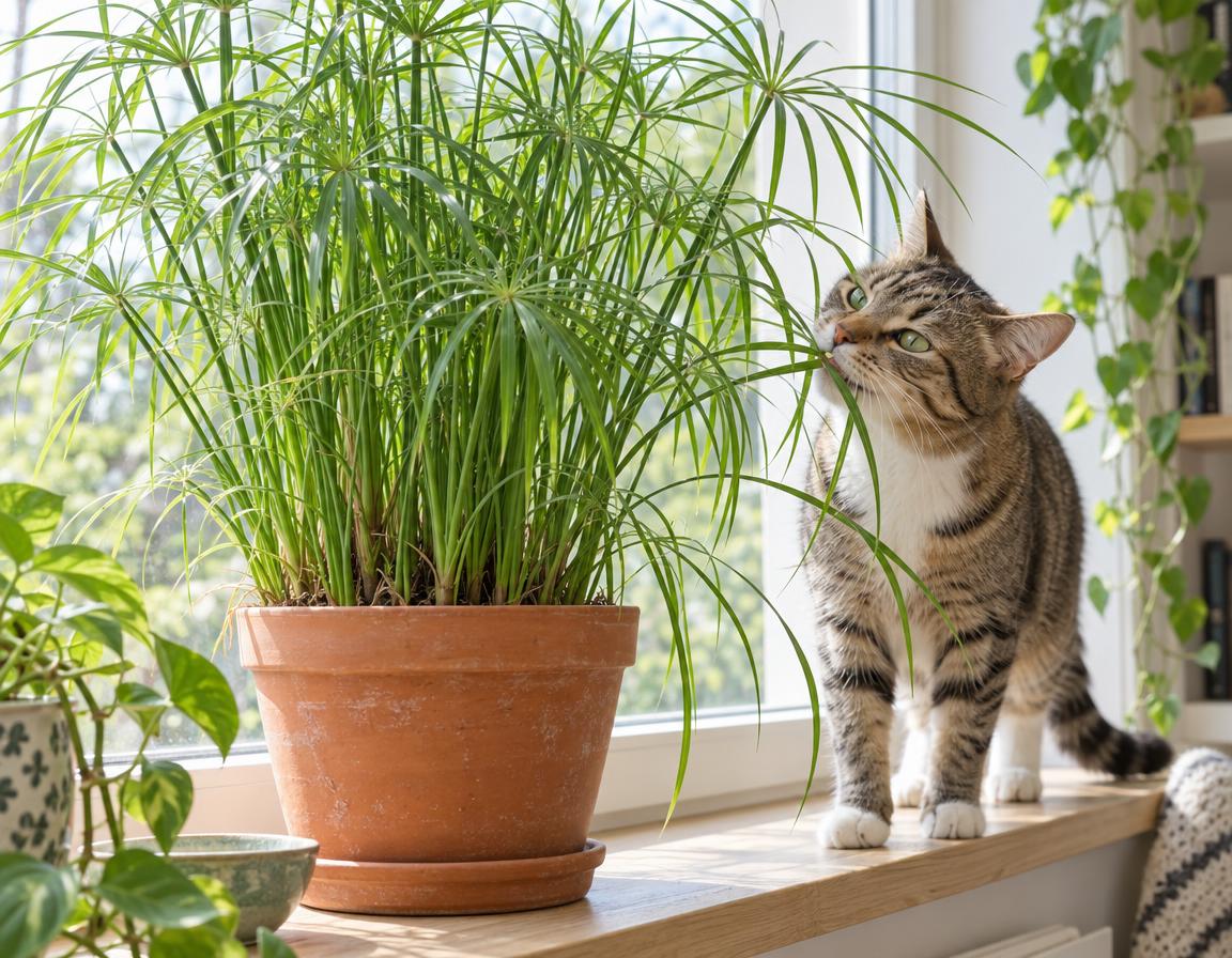 Du betrachtest gerade Zyperngras für Katze